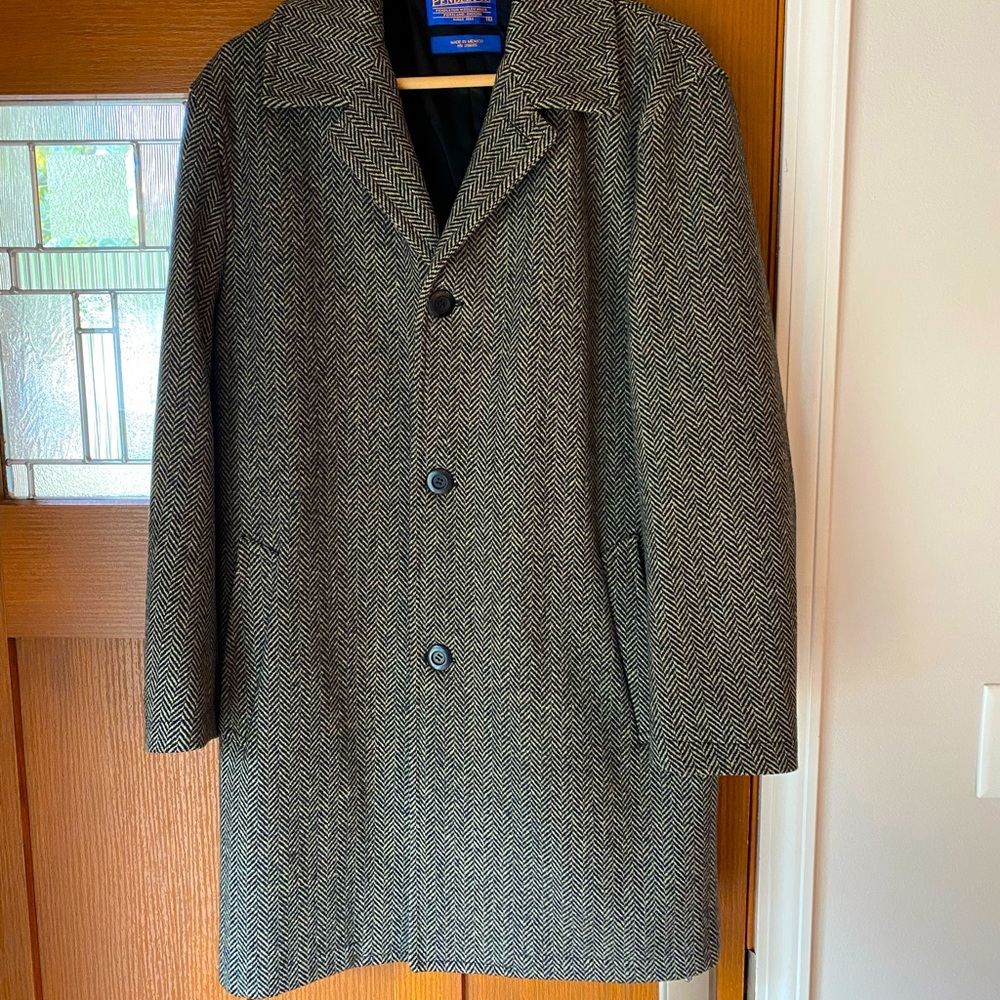 Pendleton Wool Overcoat NWOT